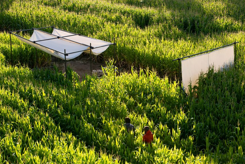 BIM建筑|伊朗田野出现生态度假屋