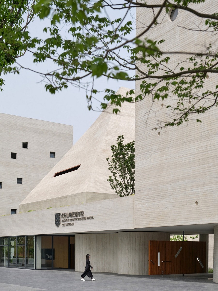 BIM建筑|山峰书院，苏州山峰双语学校文体中心 / OPEN 建筑事务所