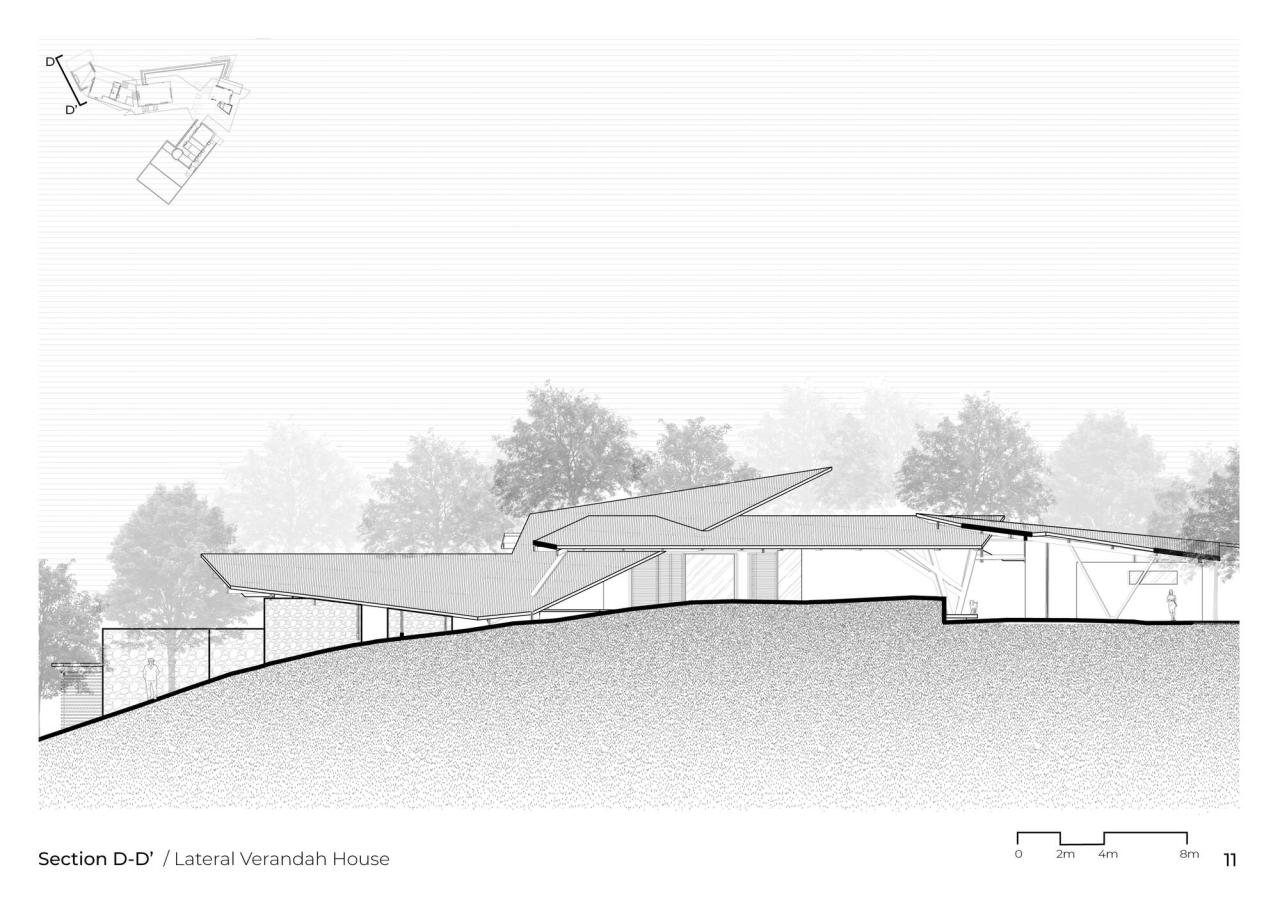 BIM建筑|侧廊之屋 / Malik Architecture