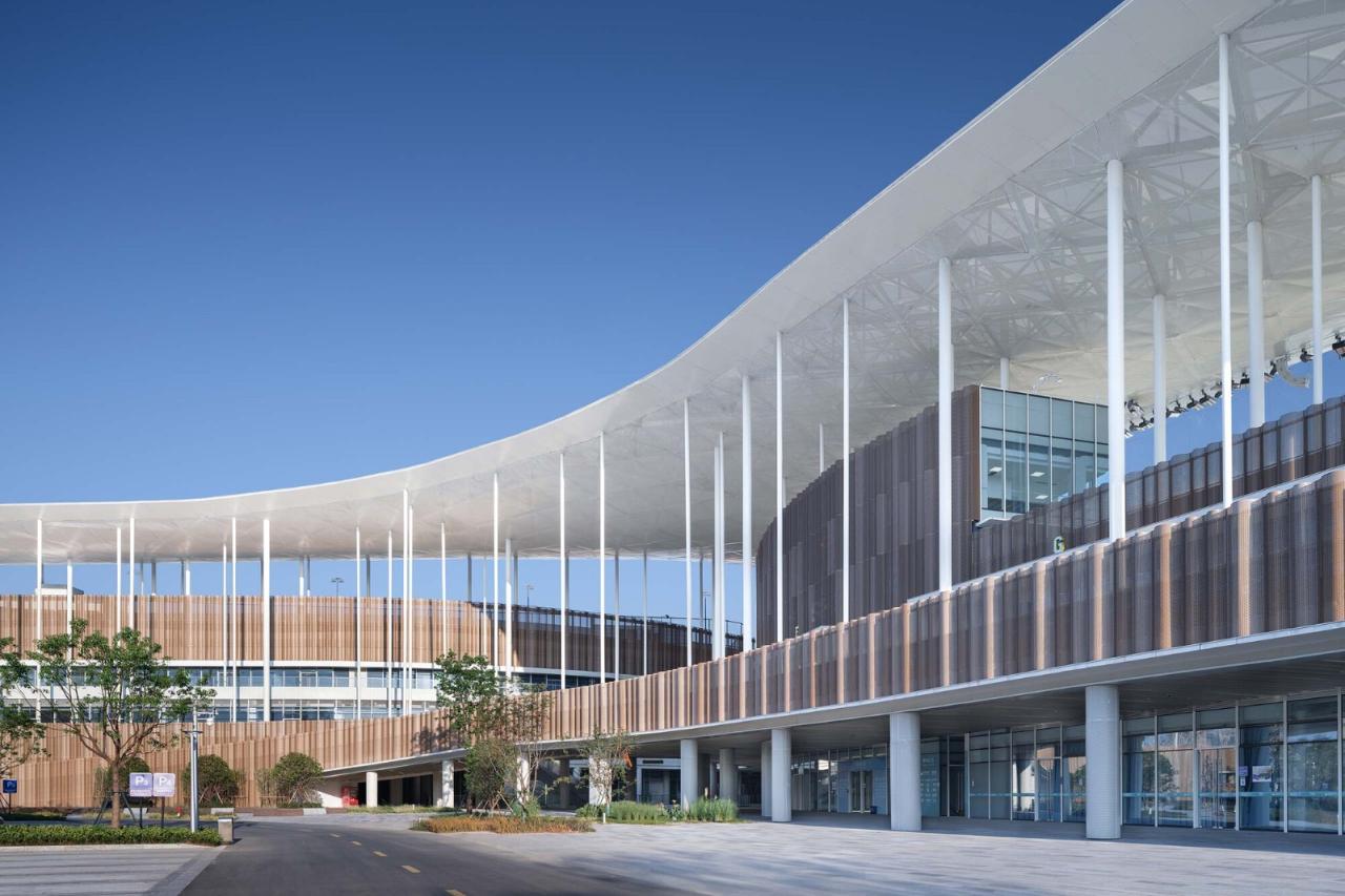 BIM建筑|杭州亚运会棒垒球体育文化中心 / 浙大院-建筑四院