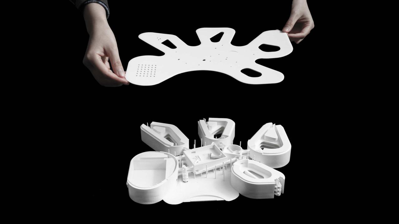 BIM建筑|海口江东寰岛实验学校 / 迹·建筑事务所