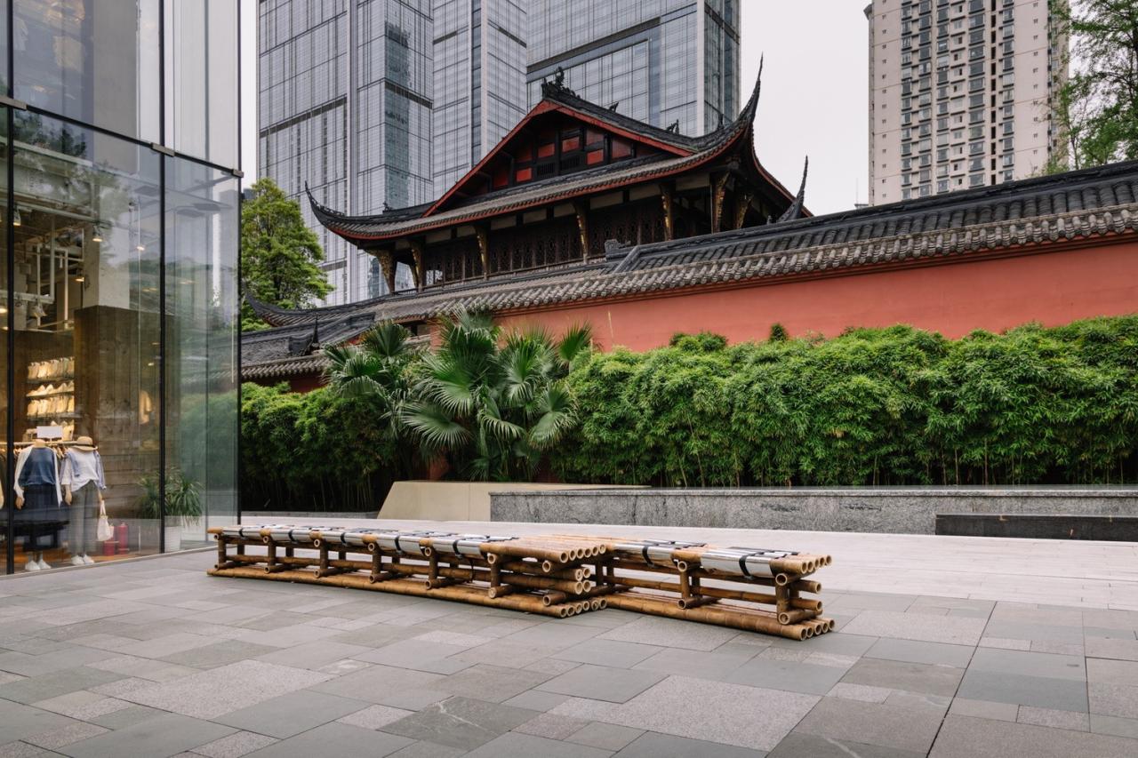 BIM建筑|撇捺之间，穿斗陌阡 / 裸筑更新建筑设计事务所