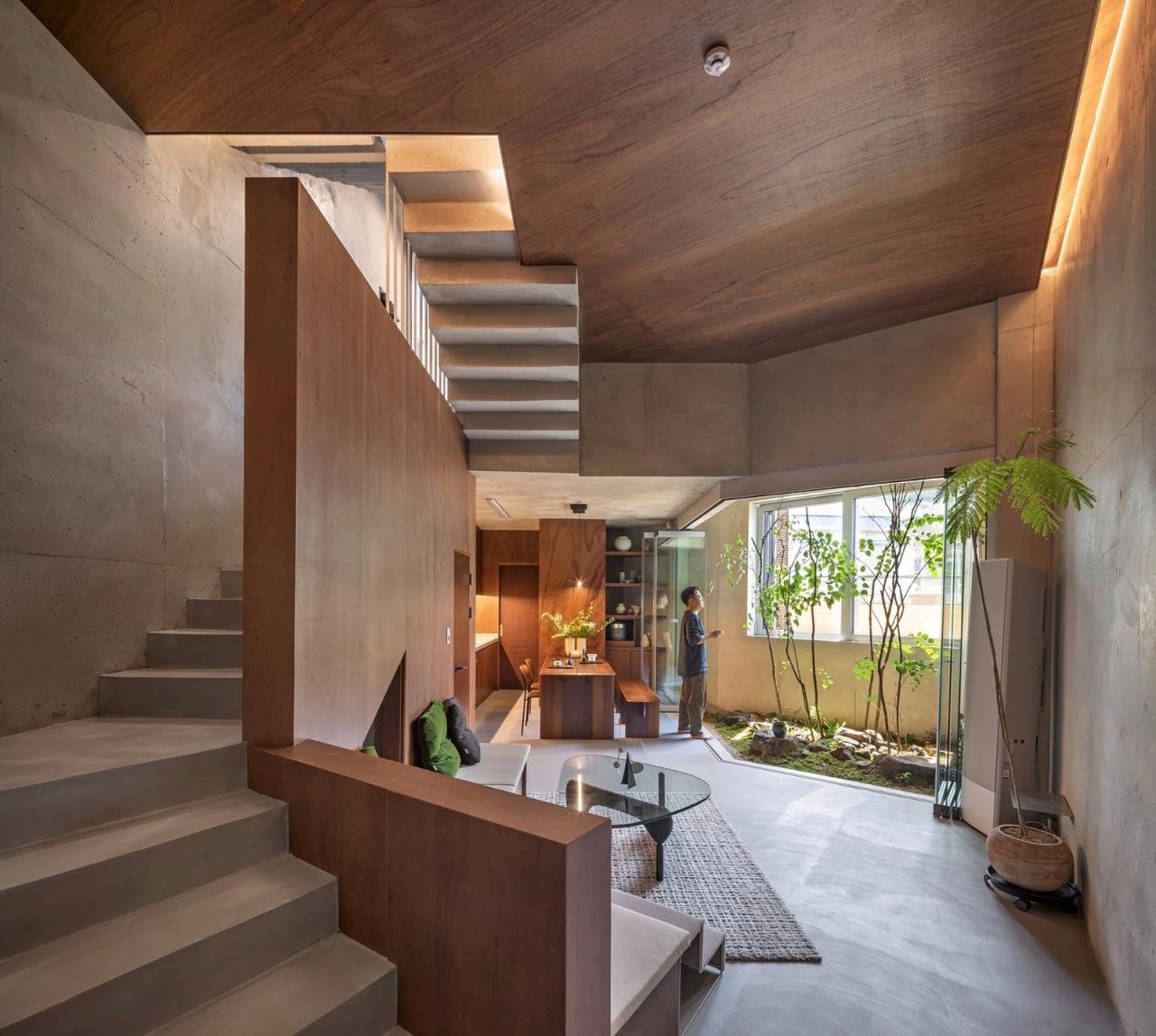 BIM建筑|自然美感，芝山石屋 / PLAN建筑事务所