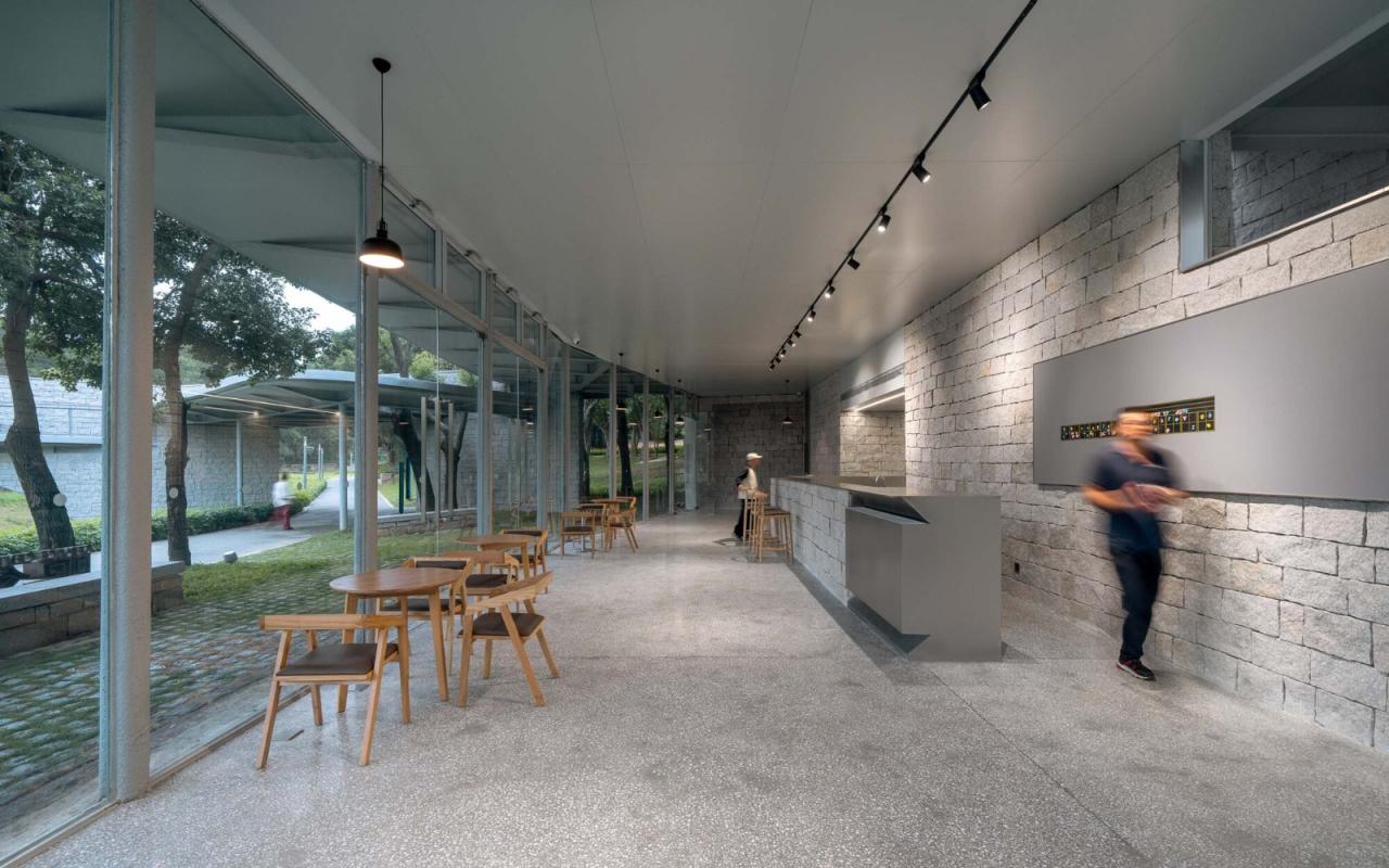 BIM建筑|深圳市南山区环西丽湖绿道（一期）二级驿站及周边景观设计 / 原作设计工作室