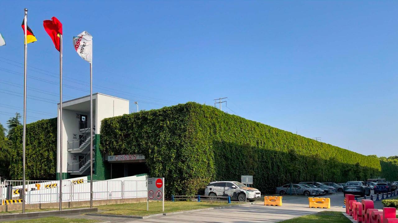 BIM建筑|三区博世汽车部件项目S215停车楼（一期 ）/ 中衡设计集团