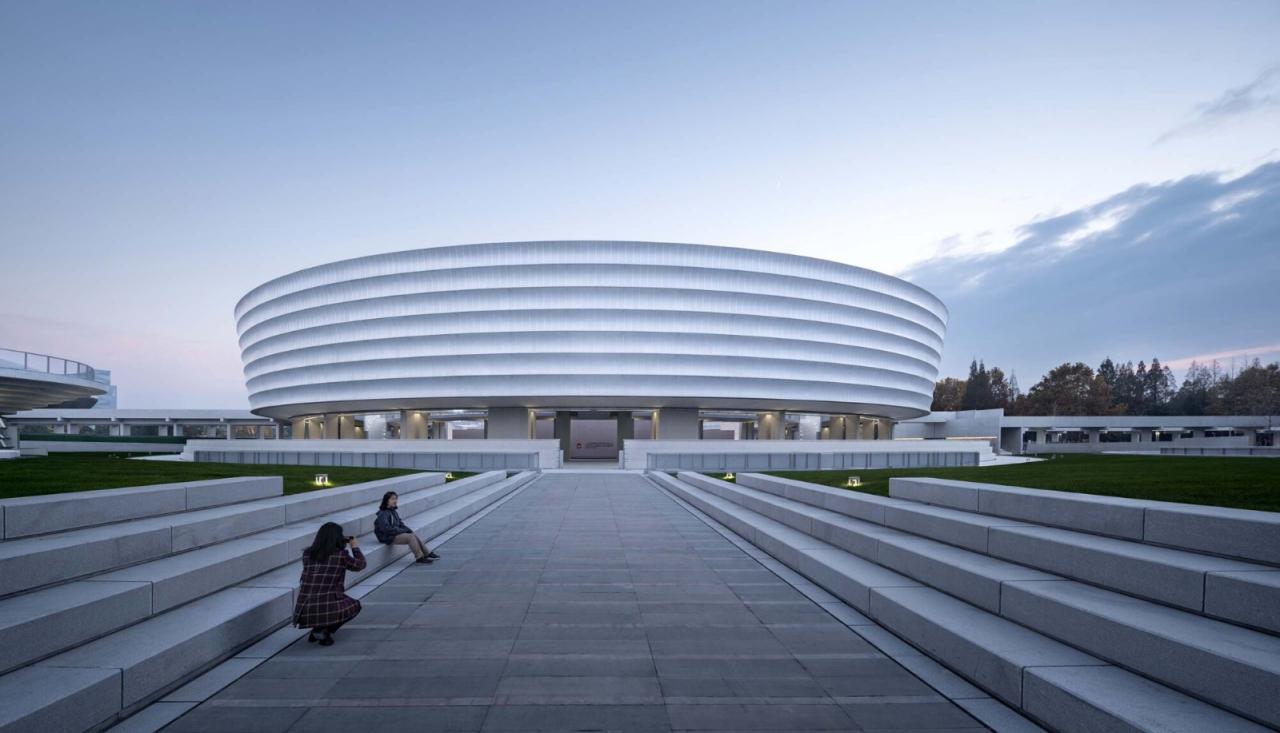 BIM建筑|南京绿博园城市客厅提升工程 / 张·雷设计研究