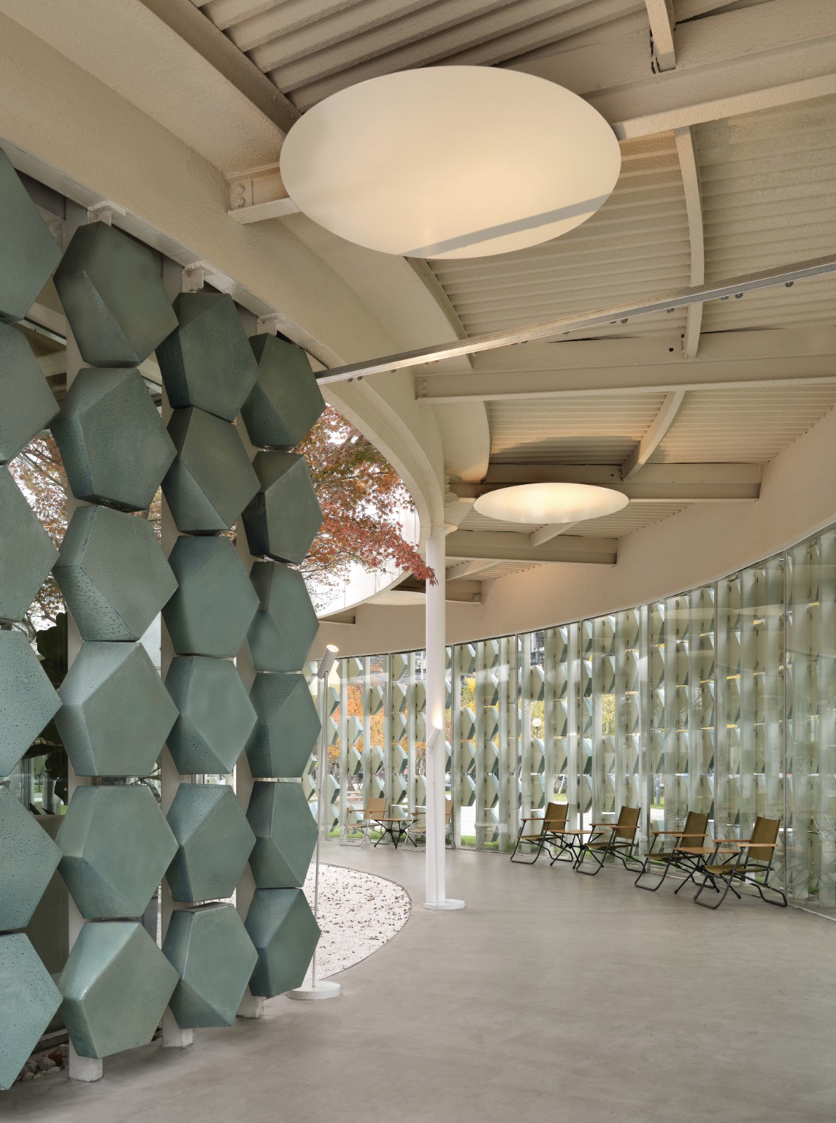 BIM建筑|青枫树下的LOAM瓷屋咖啡 / 八荒设计