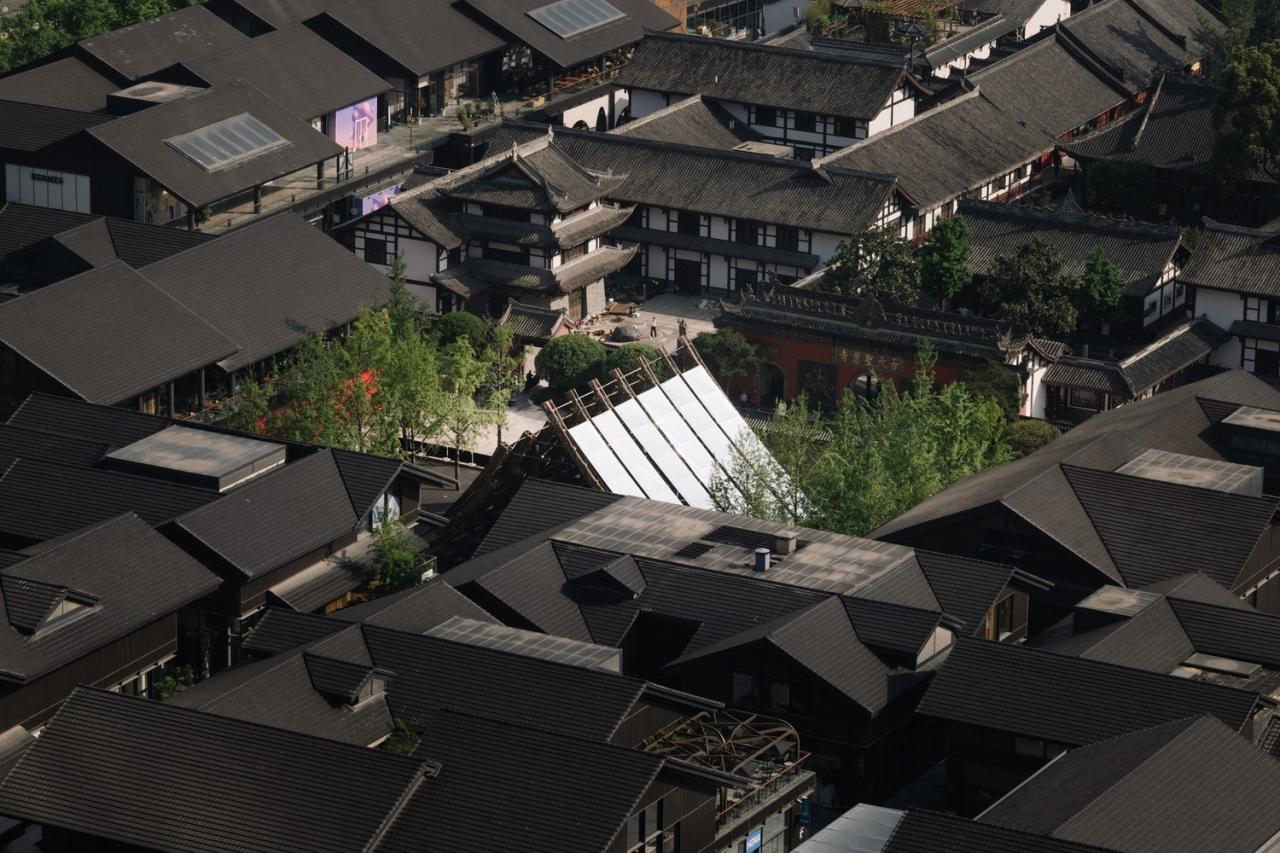 BIM建筑|撇捺之间，穿斗陌阡 / 裸筑更新建筑设计事务所