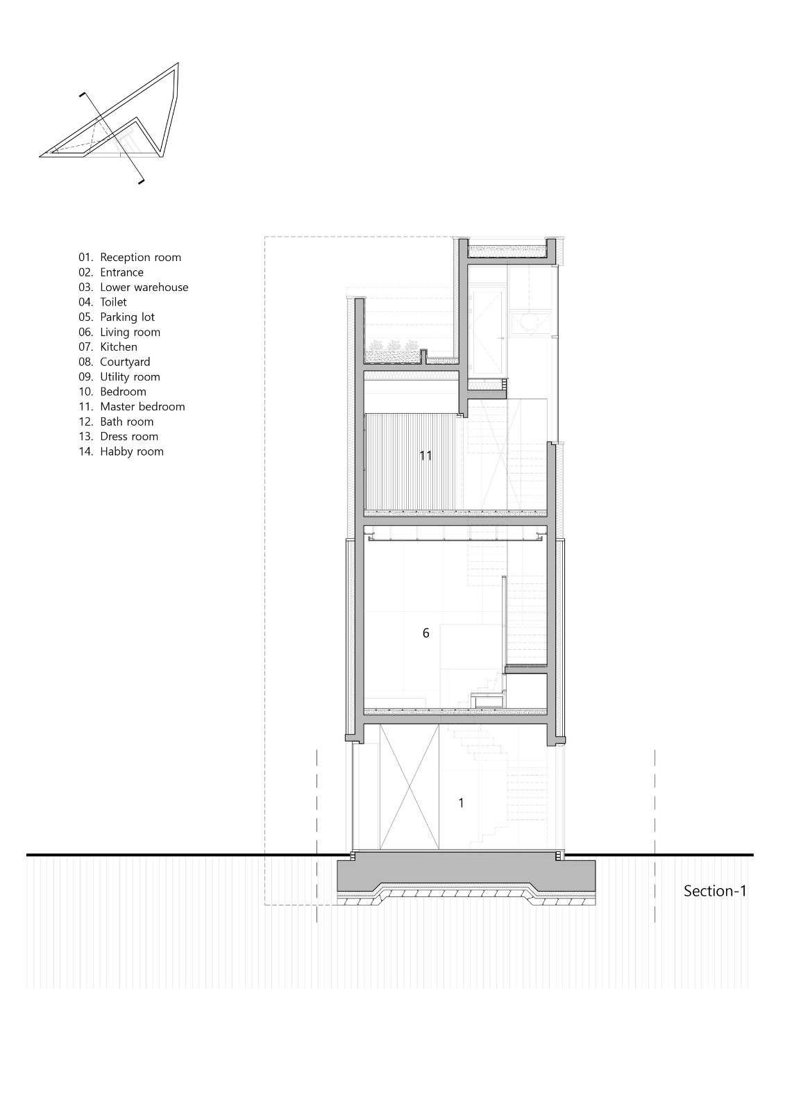 BIM建筑|自然美感，芝山石屋 / PLAN建筑事务所