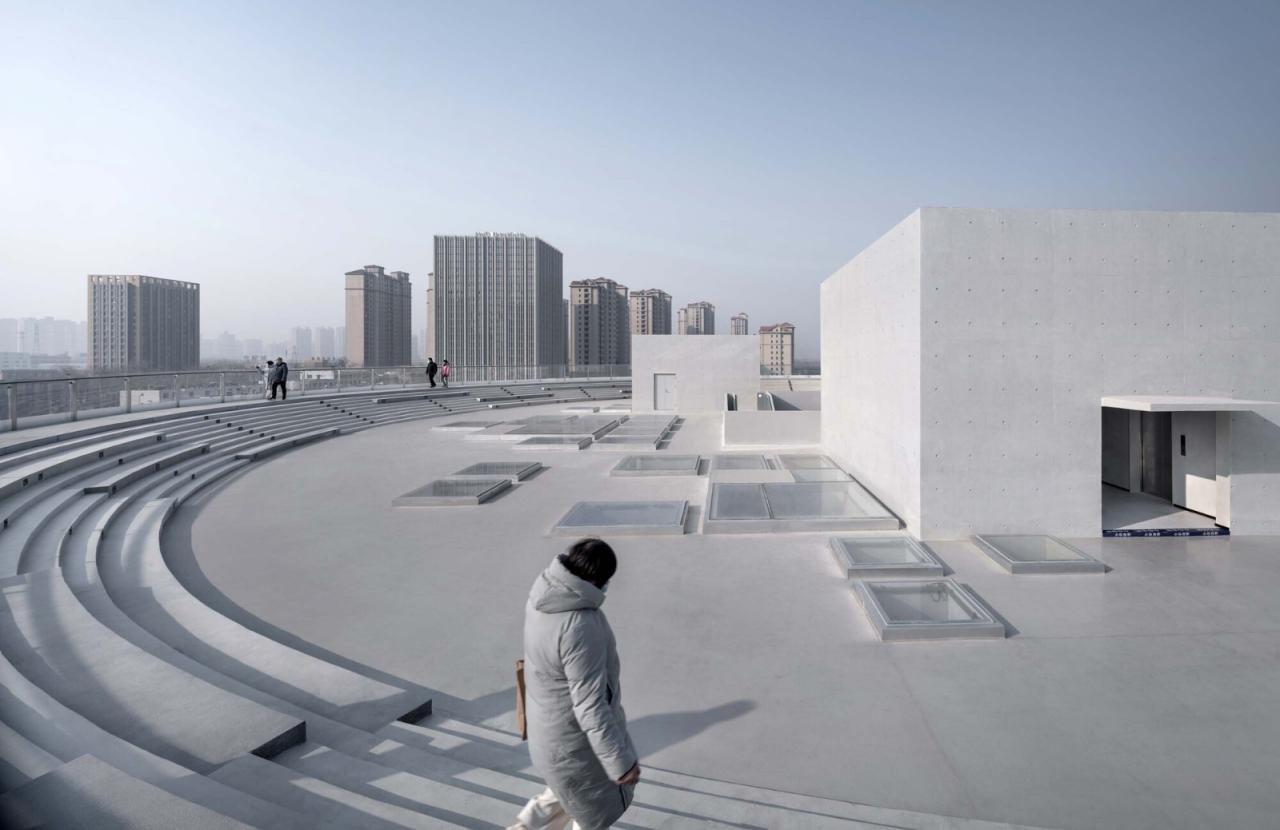 BIM建筑|石家庄太平河城市片区展示中心 / 张雷联合建筑事务所