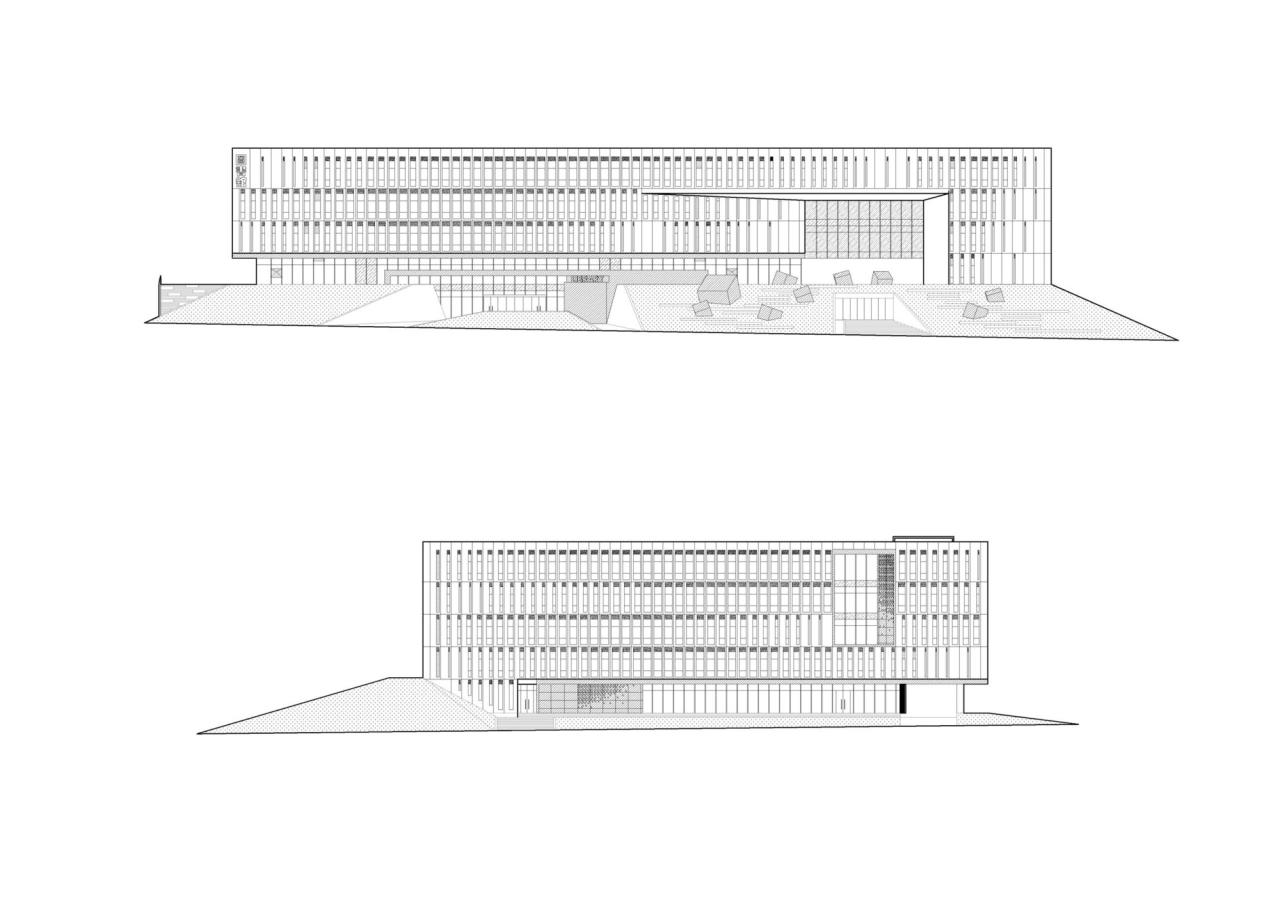 BIM建筑|西北农林科技大学北校区图书馆 / 华南理工大学建筑设计研究院 陶郅工作室