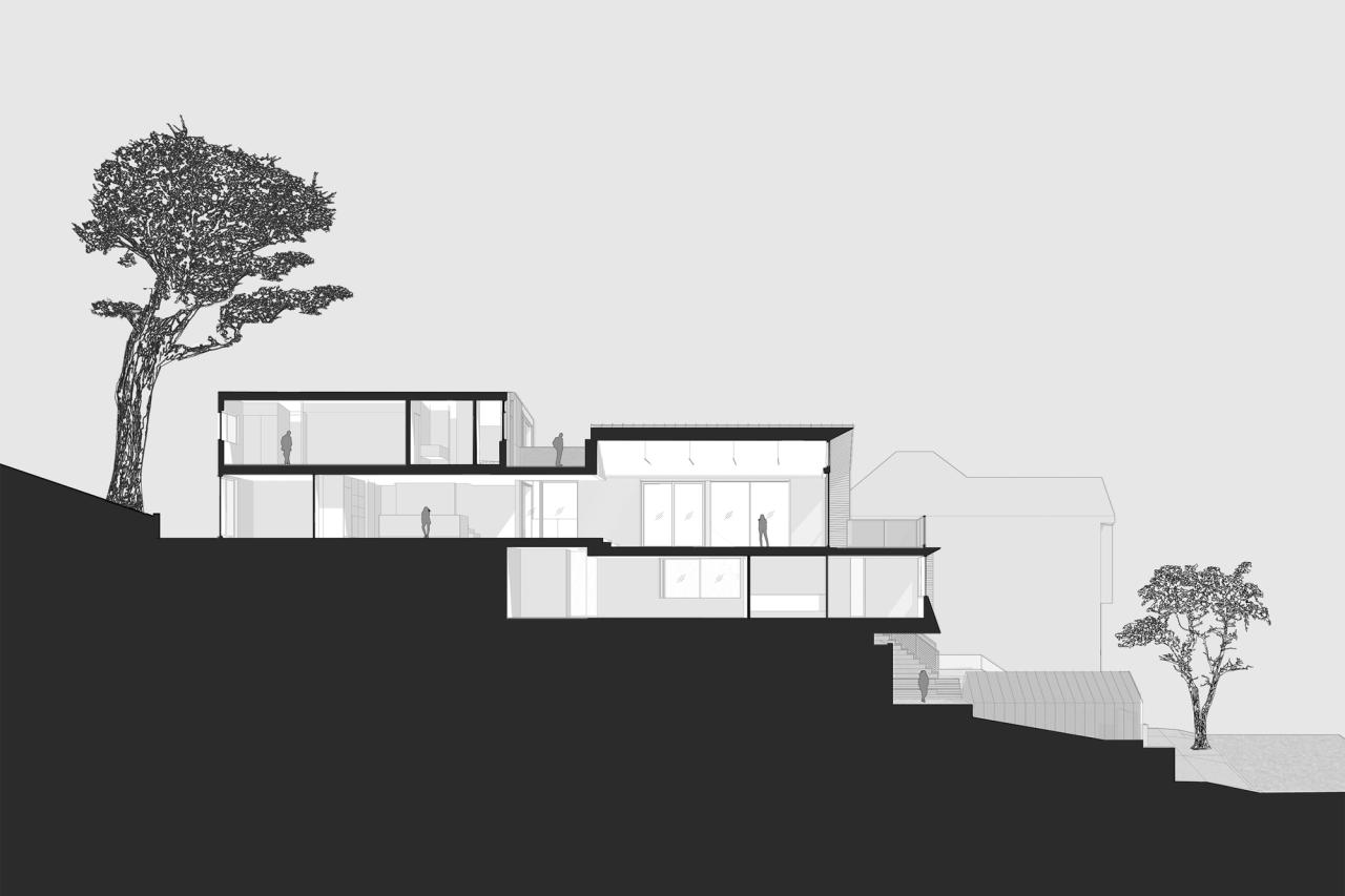 BIM建筑|多洛雷斯高地住宅 / jones | haydu