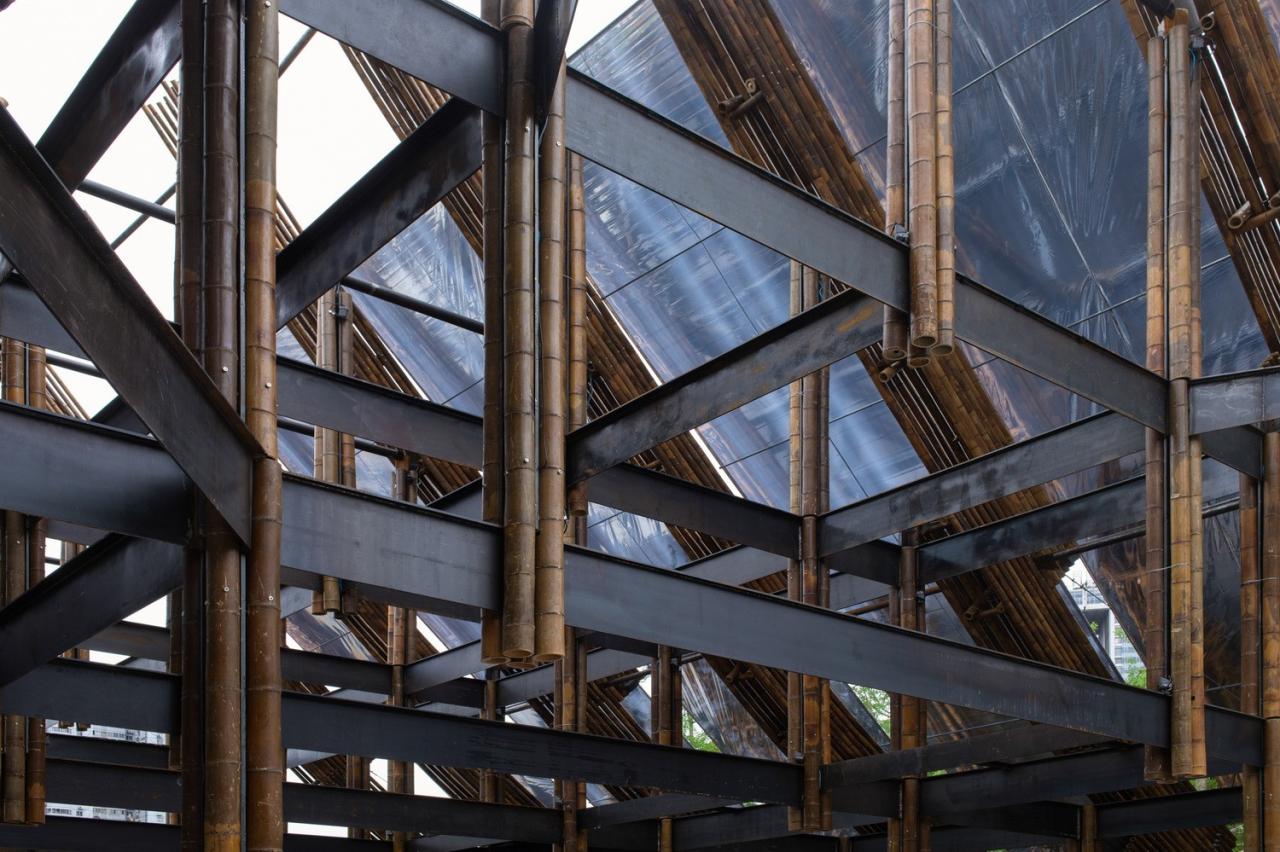 BIM建筑|撇捺之间，穿斗陌阡 / 裸筑更新建筑设计事务所