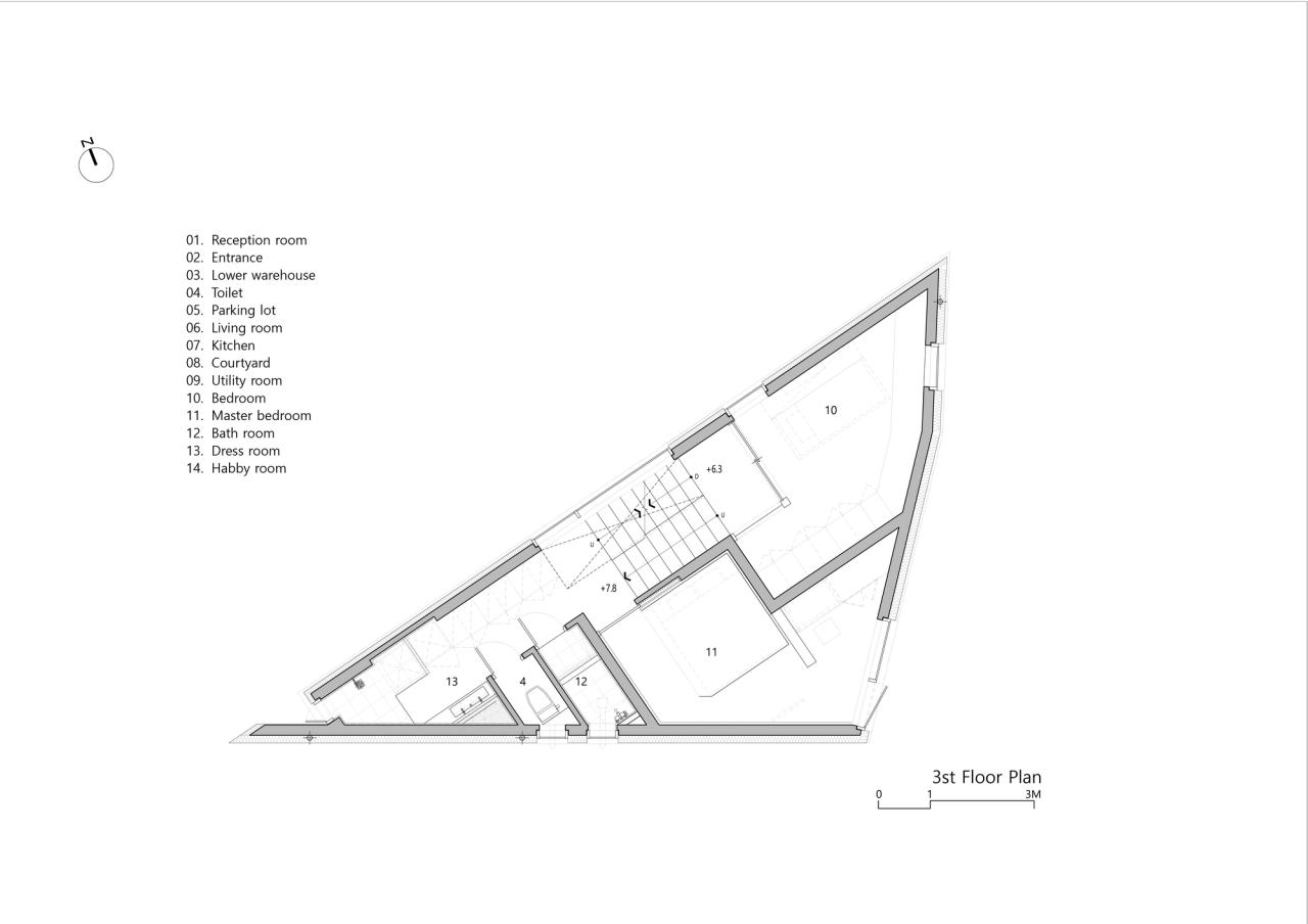BIM建筑|自然美感，芝山石屋 / PLAN建筑事务所