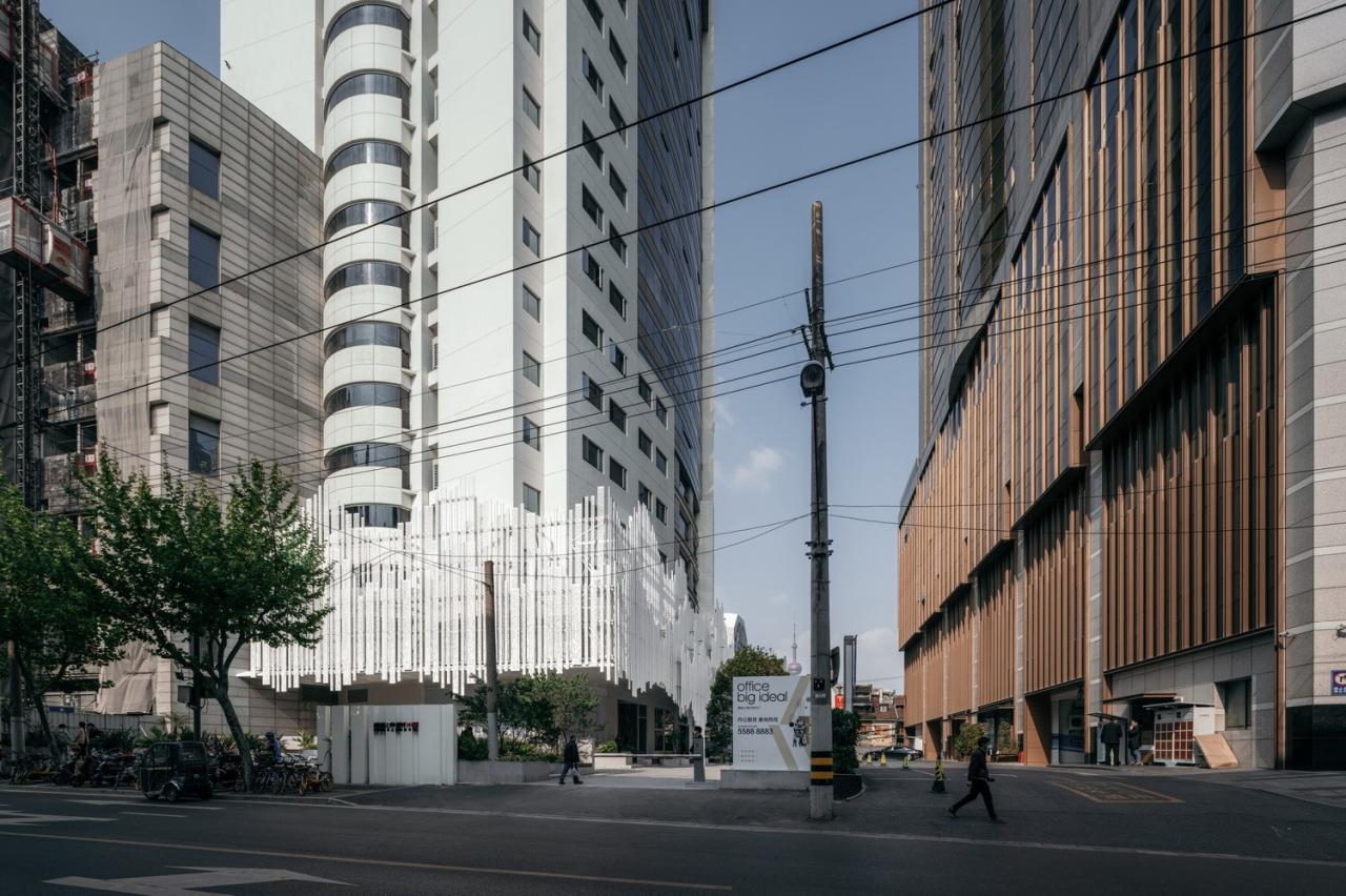 BIM建筑|钢雨：德必上海书城WE改造设计 / Wutopia Lab