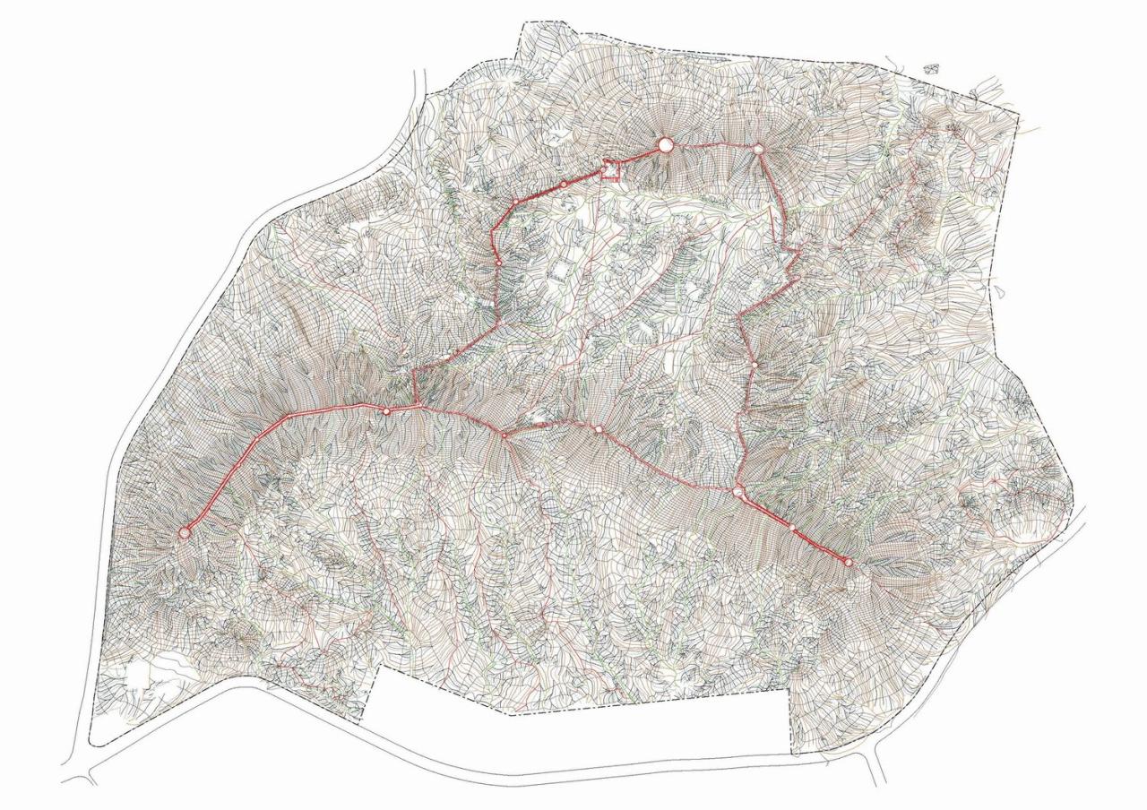 BIM建筑|Smritivan地震纪念碑 / Vastushilpa Sangath