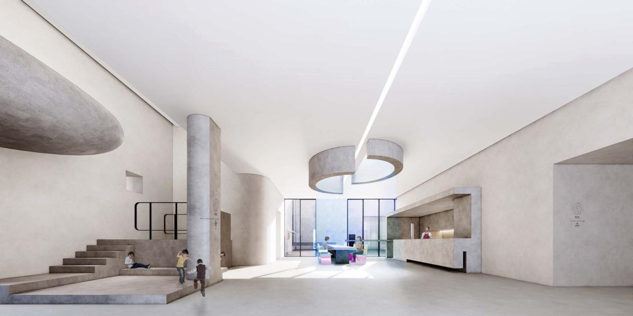 BIM建筑|石家庄太平河城市片区展示中心 / 张雷联合建筑事务所