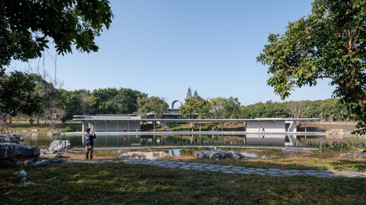 BIM建筑|深圳市南山区环西丽湖绿道（一期）二级驿站及周边景观设计 / 原作设计工作室