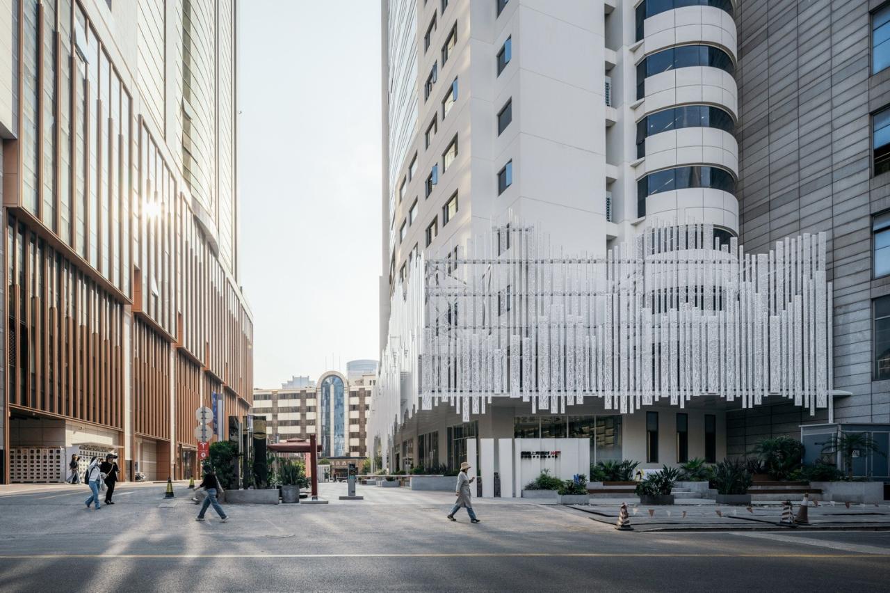 BIM建筑|钢雨：德必上海书城WE改造设计 / Wutopia Lab