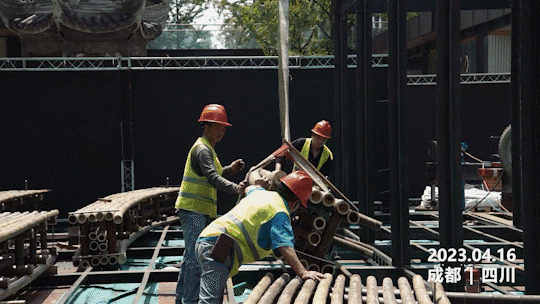 BIM建筑|撇捺之间，穿斗陌阡 / 裸筑更新建筑设计事务所