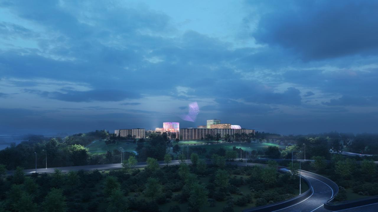 BIM建筑|德国海尔布隆人工智能园区创新园区 / MVRDV