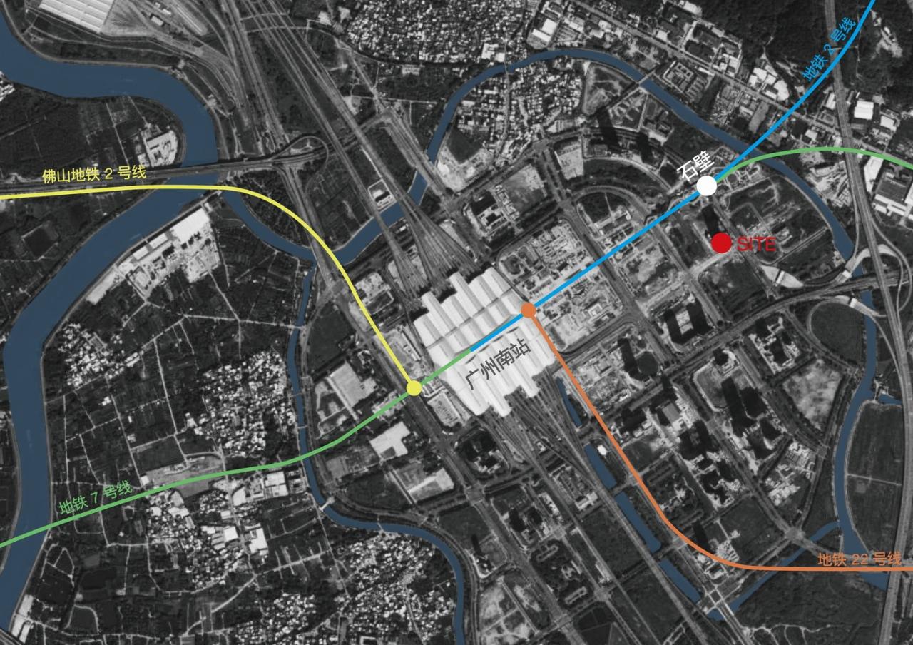 BIM建筑|广州南站发现广场：让建筑成为城市景观 / XAA建筑事务所