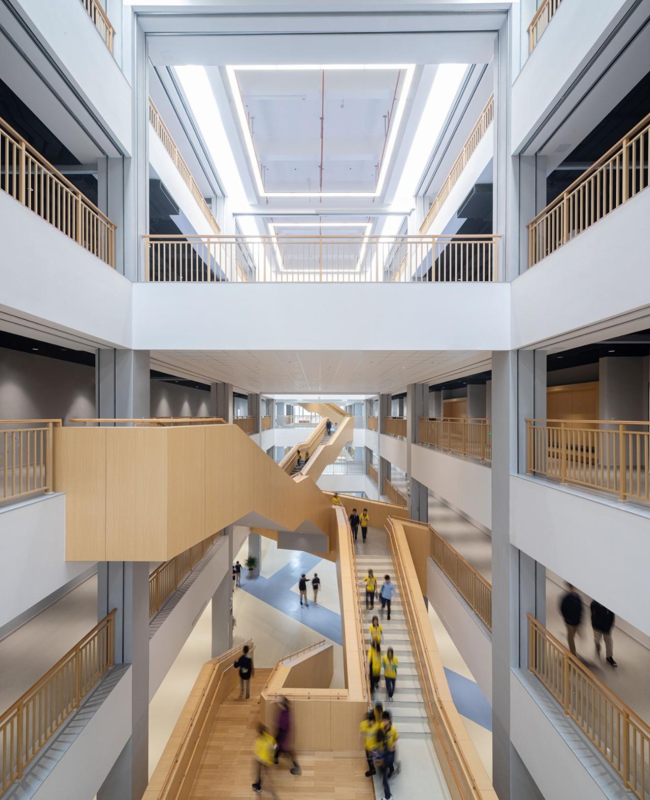 BIM建筑|Education Hub：HIS杭州国际学校 / 朱培栋-line+建筑事务所、gad