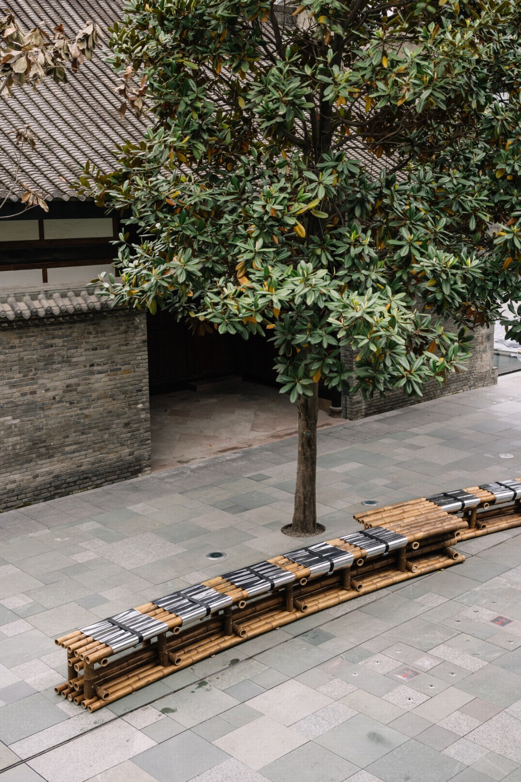 BIM建筑|撇捺之间，穿斗陌阡 / 裸筑更新建筑设计事务所