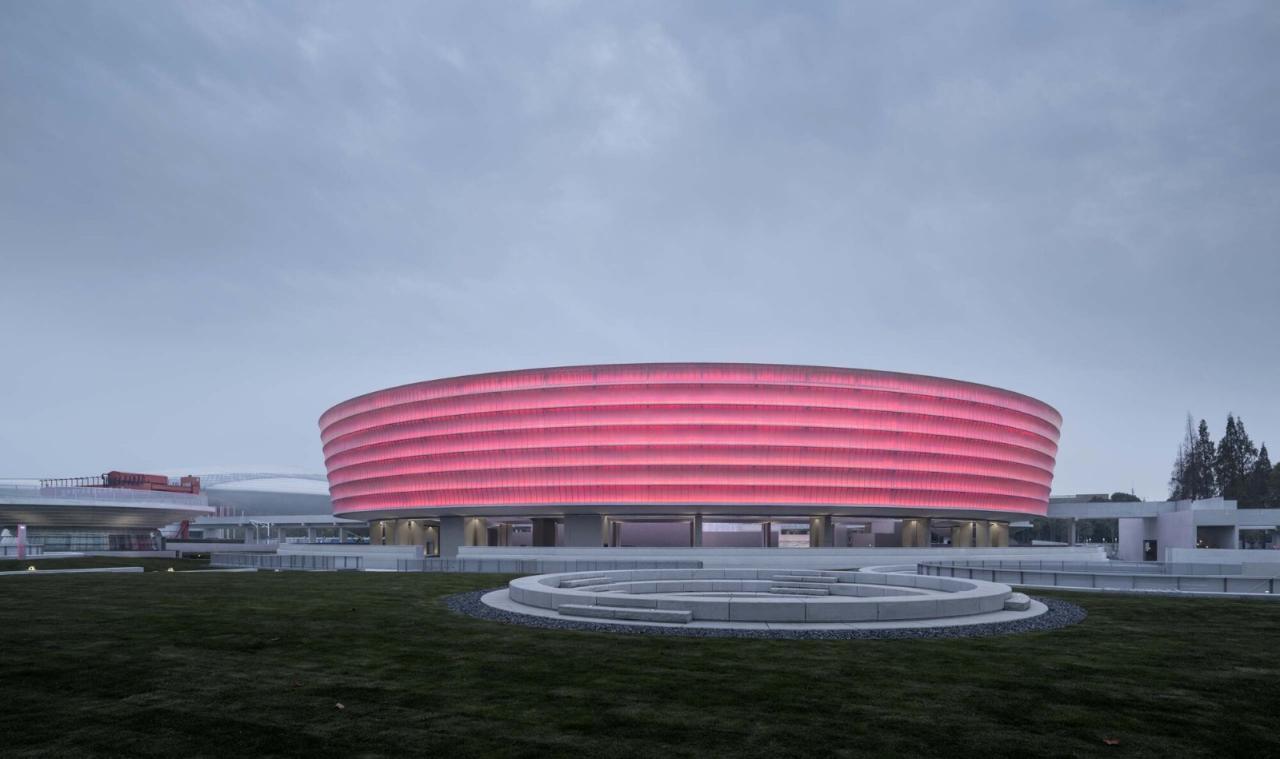 BIM建筑|南京绿博园城市客厅提升工程 / 张·雷设计研究