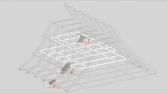 BIM建筑|撇捺之间，穿斗陌阡 / 裸筑更新建筑设计事务所