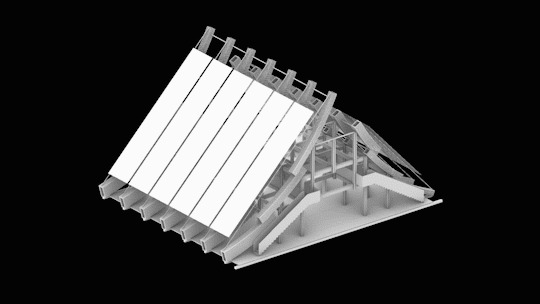 BIM建筑|撇捺之间，穿斗陌阡 / 裸筑更新建筑设计事务所