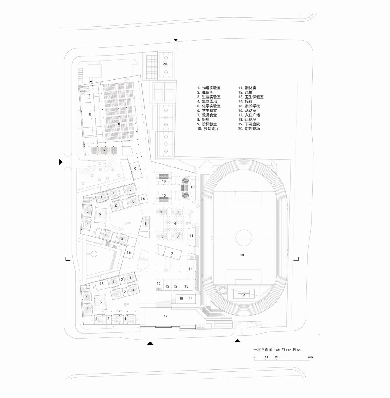 BIM建筑|折叠校园·苏州金堰路高中 / 简和建筑