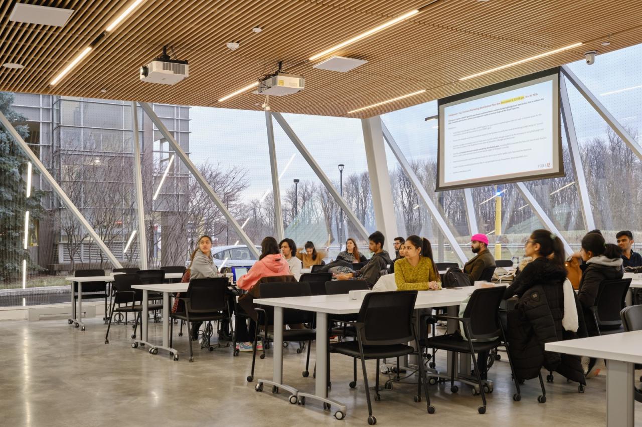 BIM建筑|约克大学继续教育学院 / Perkins&Will