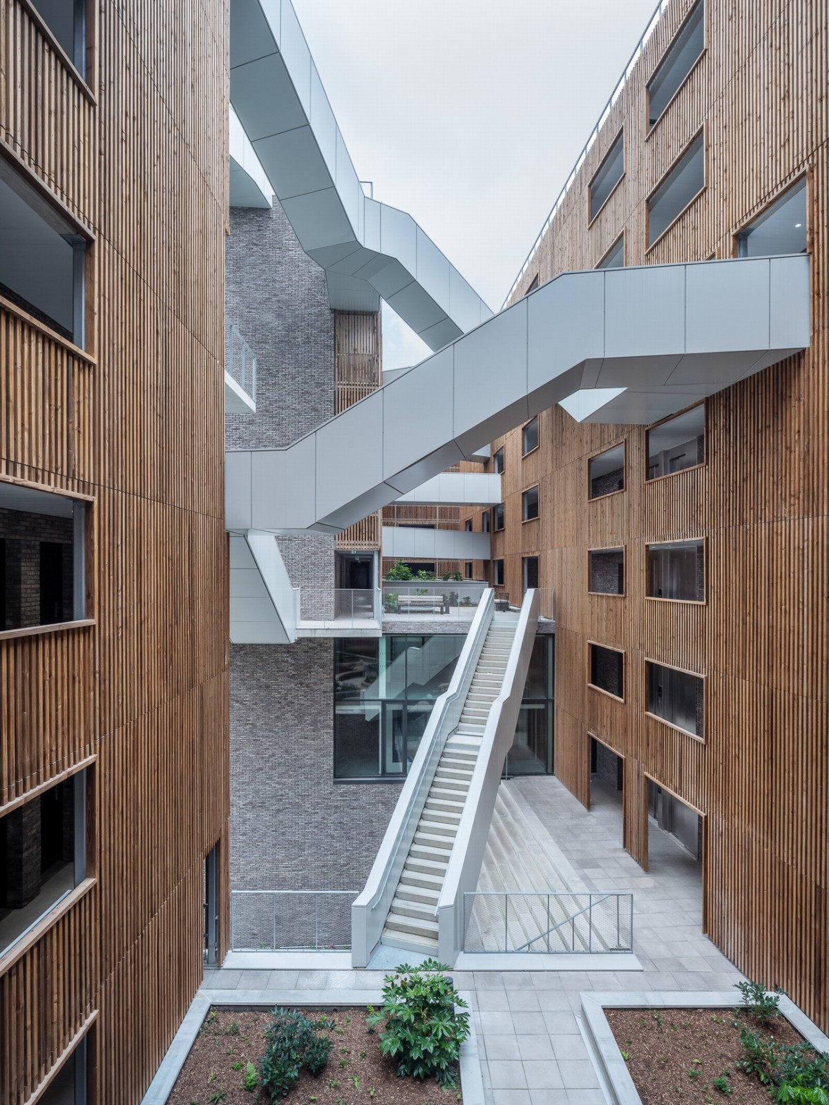 BIM建筑|法国巴黎国际大学城中国学舍 / 非常建筑 + CAAU