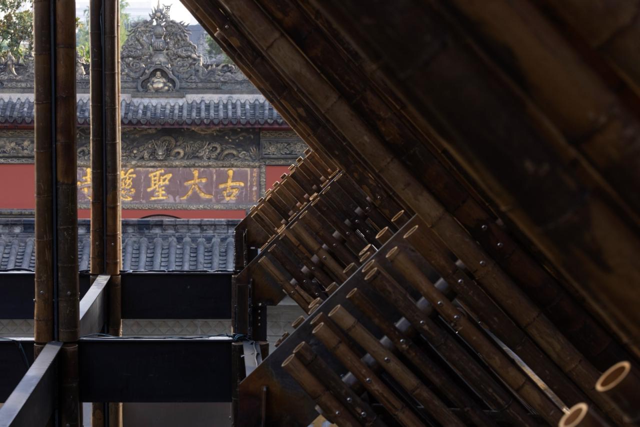 BIM建筑|撇捺之间，穿斗陌阡 / 裸筑更新建筑设计事务所