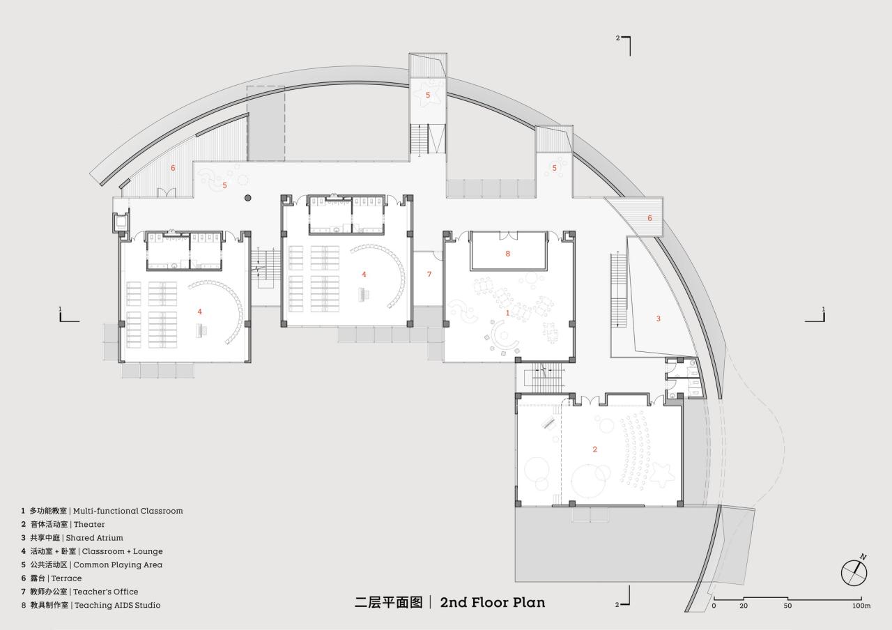 BIM建筑|三里亭幼儿园：点亮社区的星火 / goa大象设计+江南管理中标方案