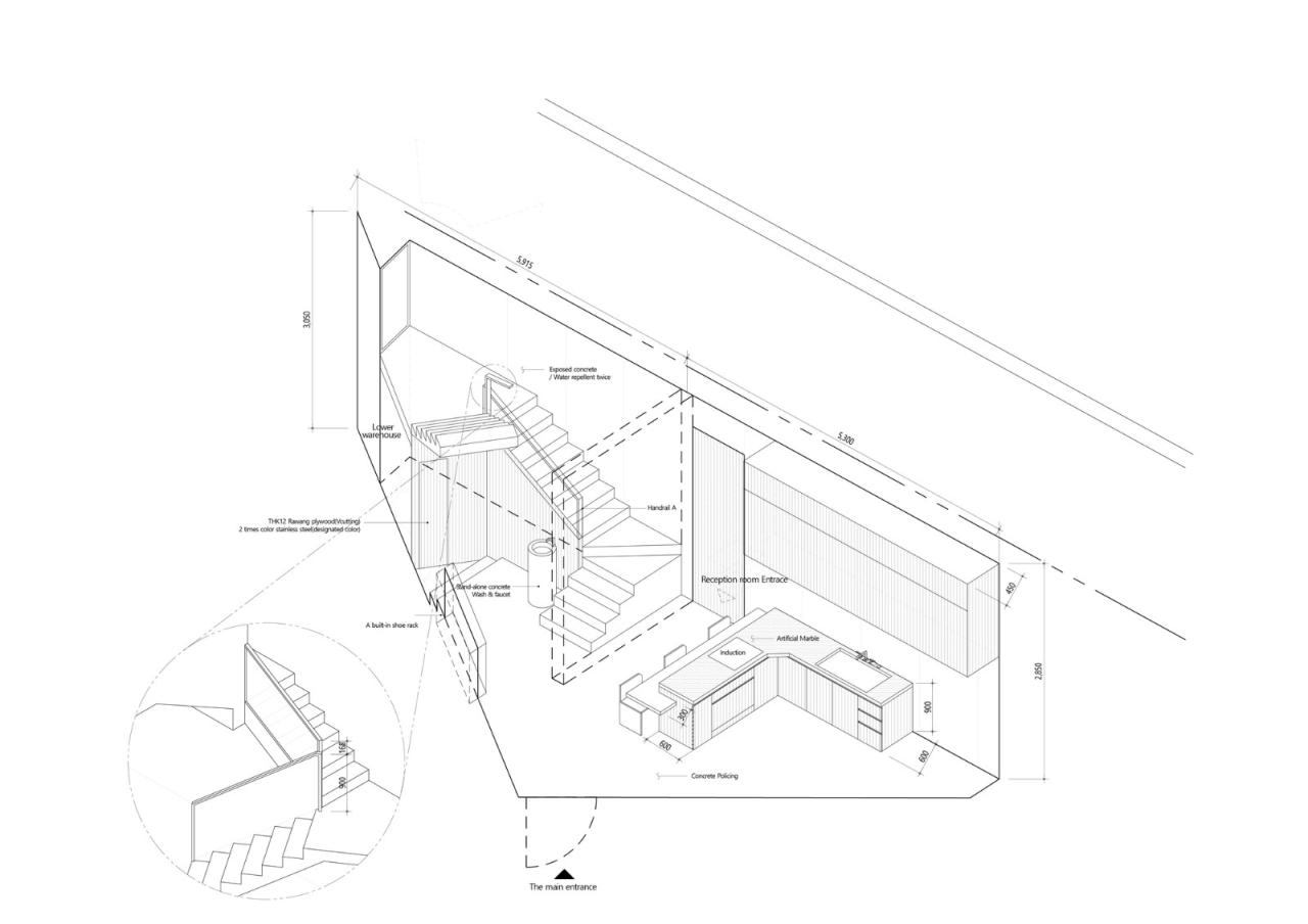BIM建筑|自然美感，芝山石屋 / PLAN建筑事务所
