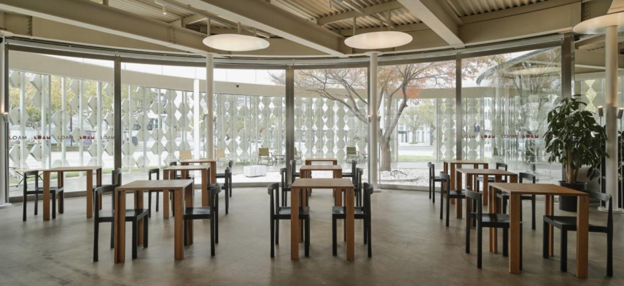 BIM建筑|青枫树下的LOAM瓷屋咖啡 / 八荒设计