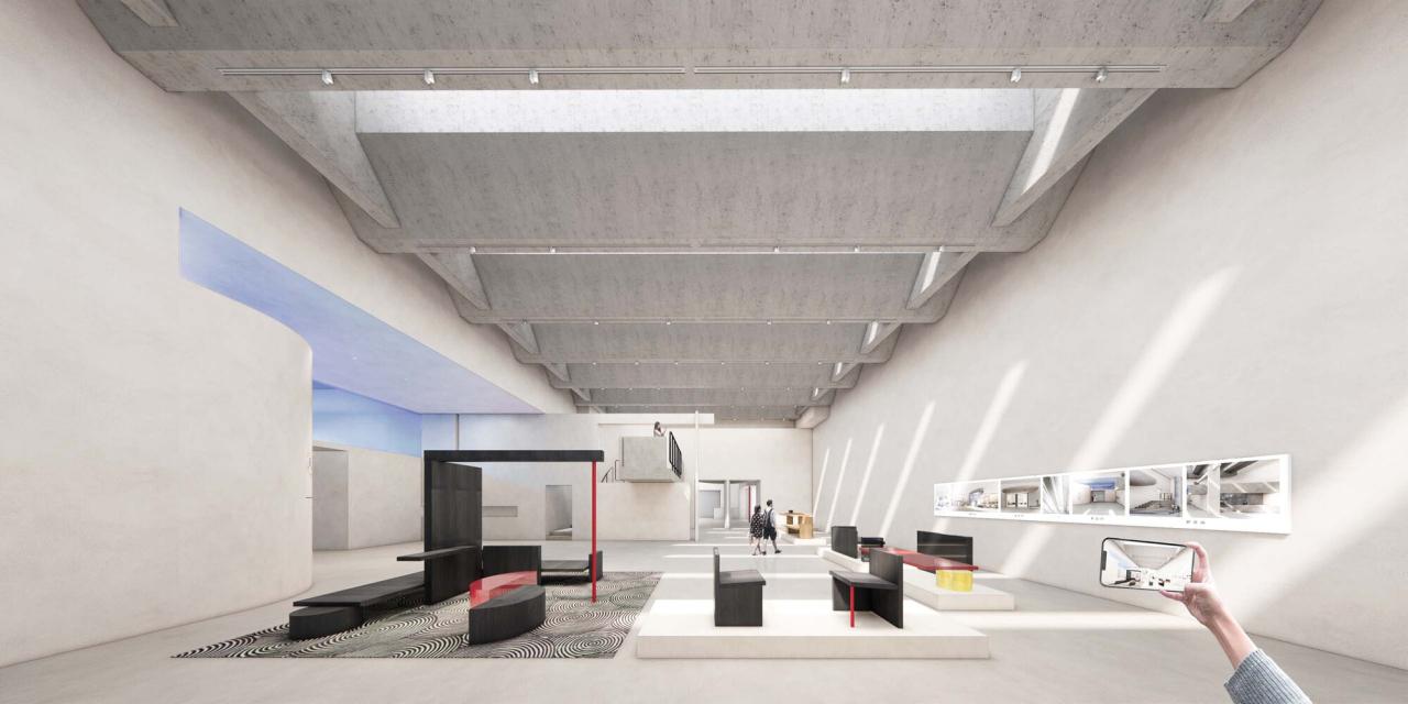 BIM建筑|石家庄太平河城市片区展示中心 / 张雷联合建筑事务所