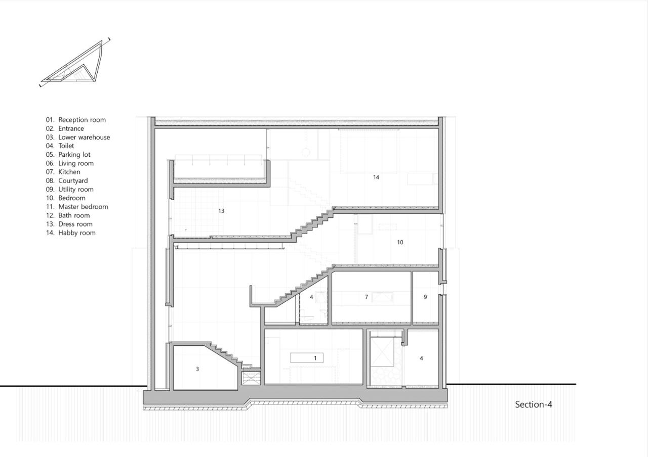 BIM建筑|自然美感，芝山石屋 / PLAN建筑事务所