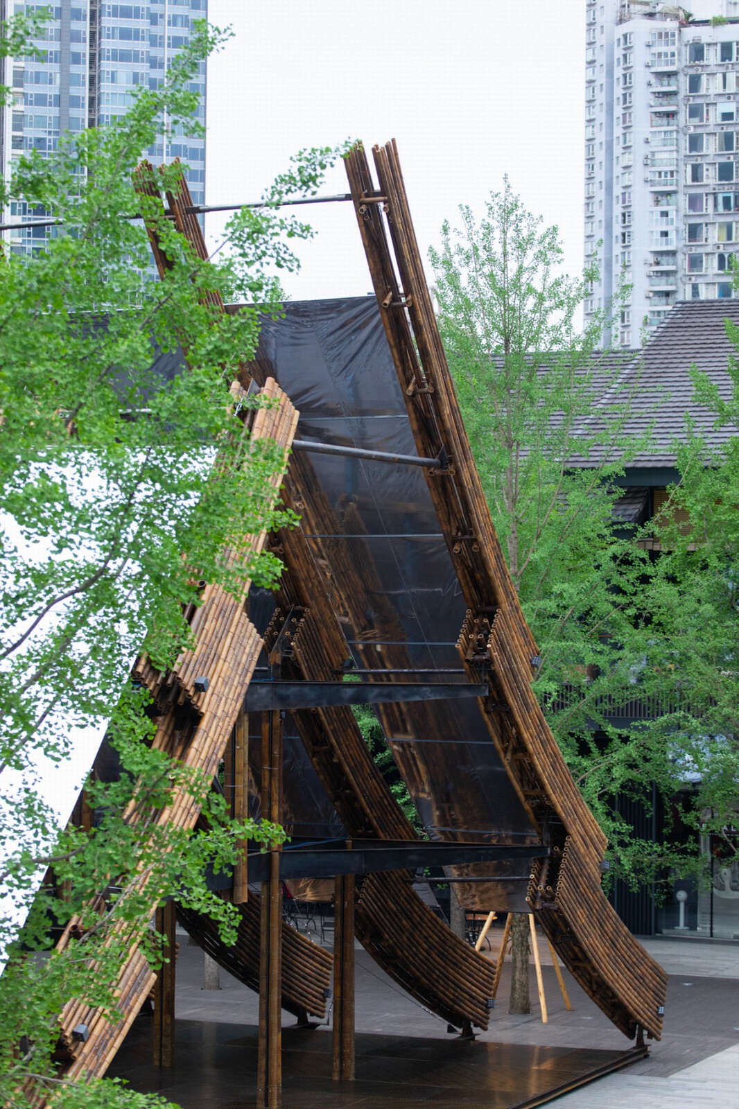 BIM建筑|撇捺之间，穿斗陌阡 / 裸筑更新建筑设计事务所