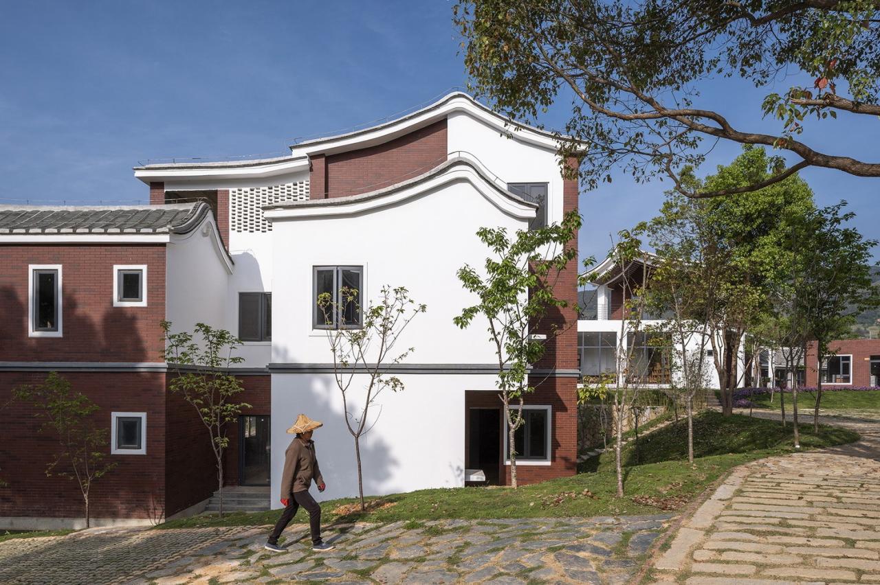 BIM建筑|探索乡居营造的新模式：永春县新时代农村社区 / 三文建筑