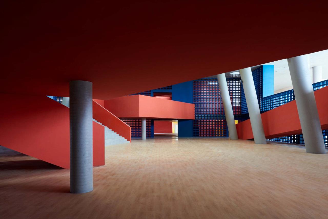 BIM建筑|海口江东寰岛实验学校 / 迹·建筑事务所