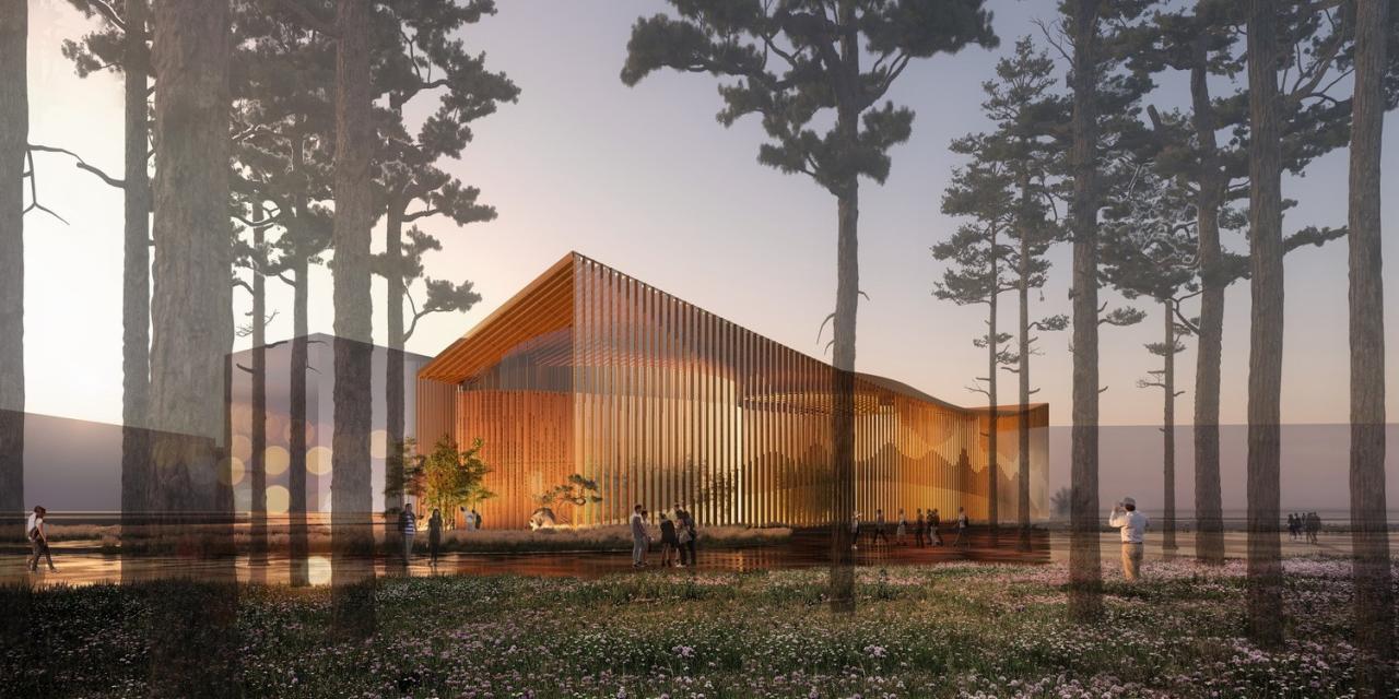 BIM建筑|2025 年日本大阪世博会中国馆：中华书简 / 中国建筑设计研究院