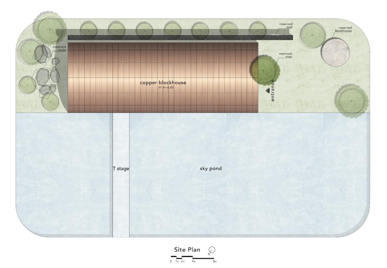 BIM建筑|全金属外壳：铜堡 / Wutopia Lab