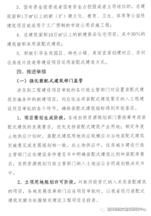 装配式政策|景德镇市印发关于进一步推进装配式建筑发展的实施意见