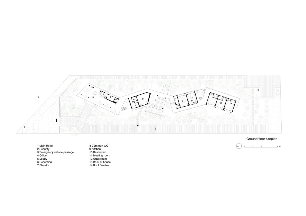 BIM建筑|本特雷酒店 / Sanuki Daisuke architects