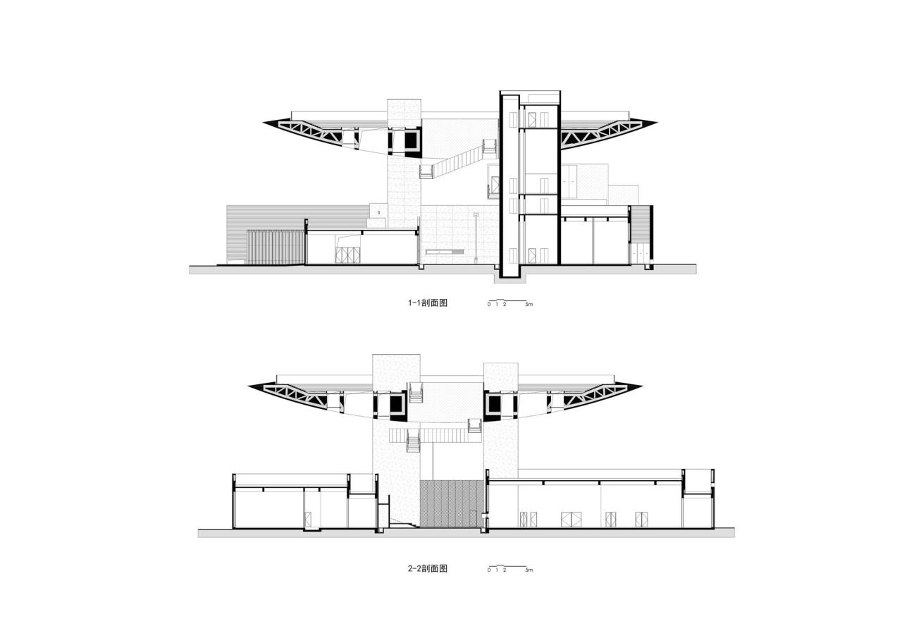 BIM建筑|石家庄太平河城市片区展示中心 / 张雷联合建筑事务所