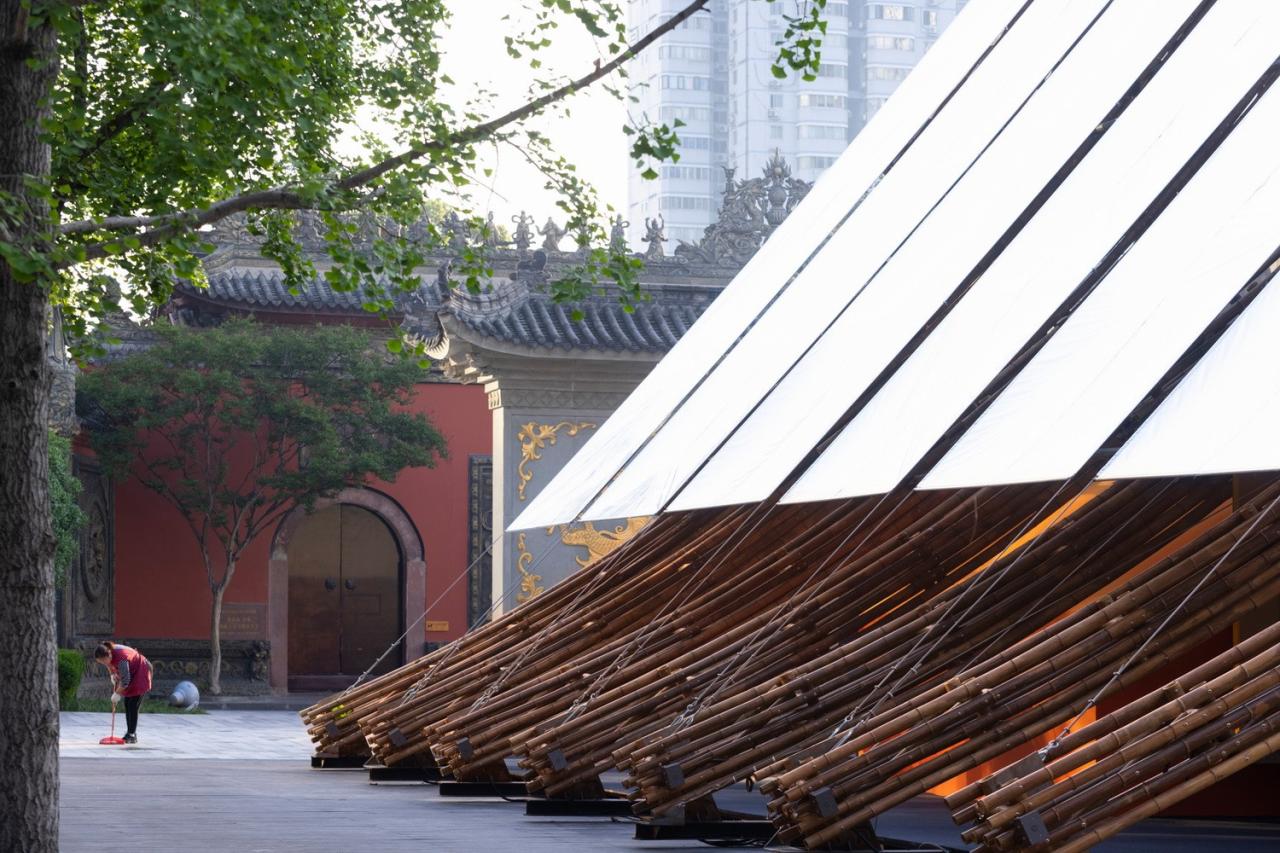 BIM建筑|撇捺之间，穿斗陌阡 / 裸筑更新建筑设计事务所