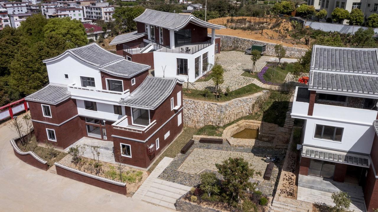 BIM建筑|探索乡居营造的新模式：永春县新时代农村社区 / 三文建筑